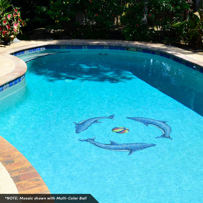 Aqua Art Enterprises 23 Medium Mosaic Tropical Fish Drop in Swimming  PoolArt
