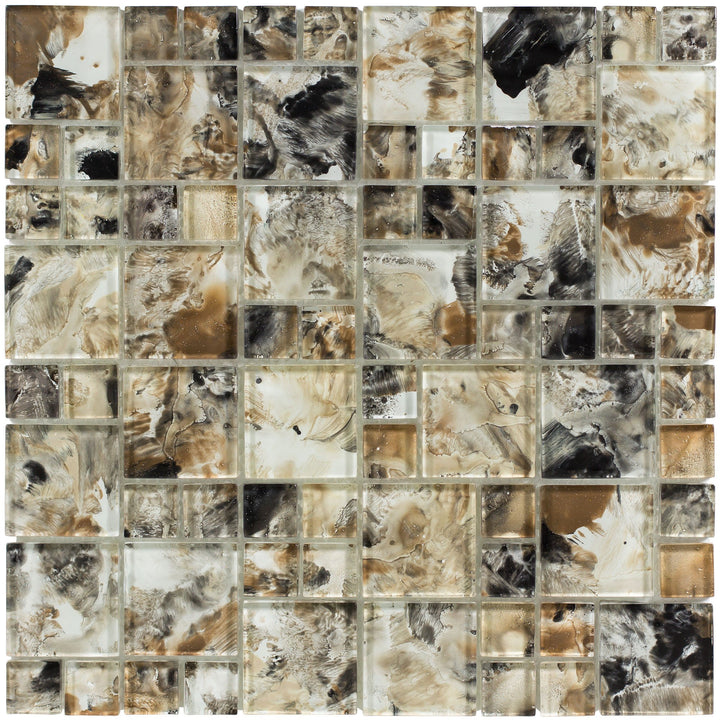 Island Dunes, Mixed | ANTHSPID | Mosaic Glass Tile by Anthology