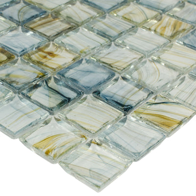 Sand Castle, 1" x 1" Glass Tile | Pool, Spa, & Backsplash Tile