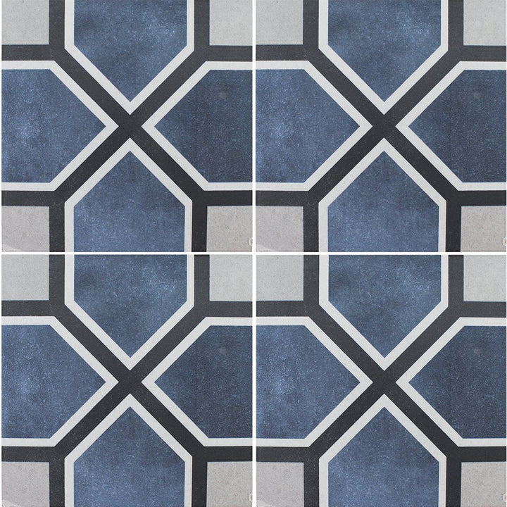 APEFLEUANTON6 Antonette, 6" x 6" (1 box, 22 pcs) - Porcelain Pool Tile