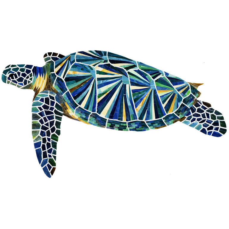 Mosaic Sea Turtle