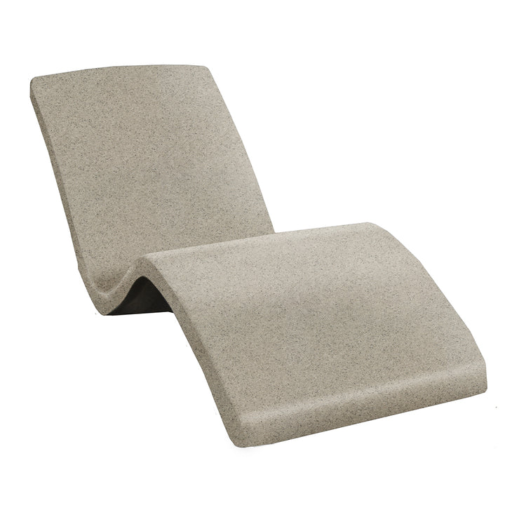 Destination Lounger, Fashion Gray Polystone | Luxury Pool Lounge Chair