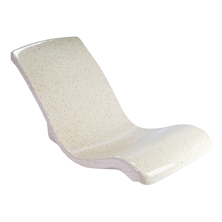 Destination Rocking Lounge Chair, Seashell | Luxury Pool Lounge Chair