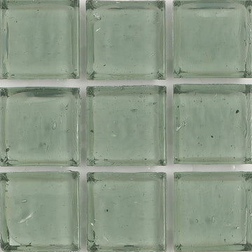 Tremolite Clear 1x1 Glass Tile | E11.267.01S | American Glass Mosaics