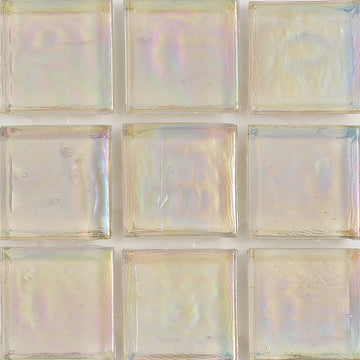 Opal Iridescent 1x1 Glass Tile | E11.364.02S | American Glass Mosaics