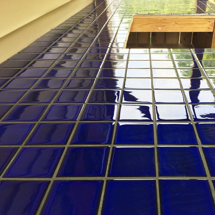 Cobalt Blue, 3" x 3" | VIP-713 | Fujiwa Porcelain Pool Tile