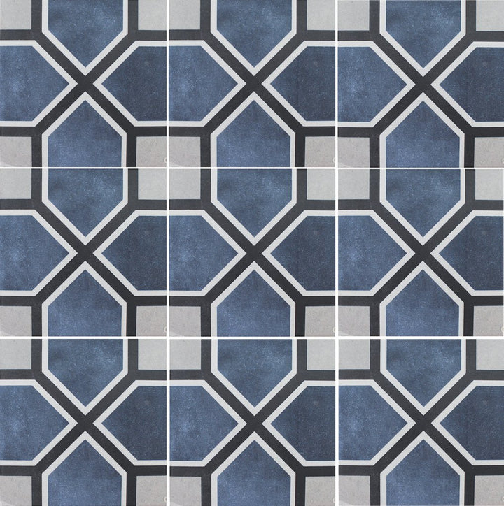 Antonette, 6" x 6" - Porcelain Tile