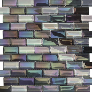 KEEKELU12AQSTGE - Aquatica St. George, 1" x 2" - Glass Tile