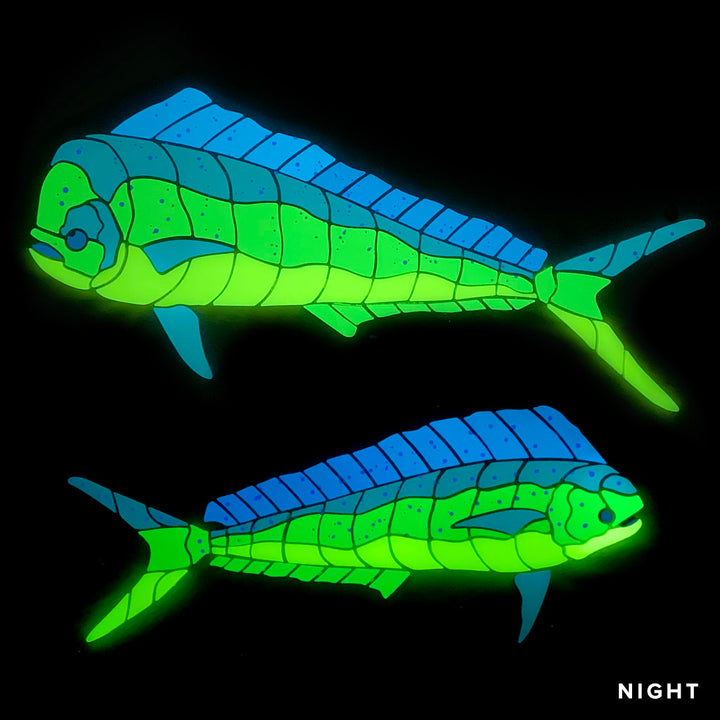 Mahi Bull Cow Combo | Glow in the Dark Pool Mosaic Tile