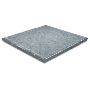 Gray 6" x 6" Glass Pool Tile | MS866K7 | AquaBlu Mosaics