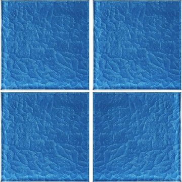 Blue 6" x 6" Glass Pool Tile | MS866B1 | AquaBlu Mosaics