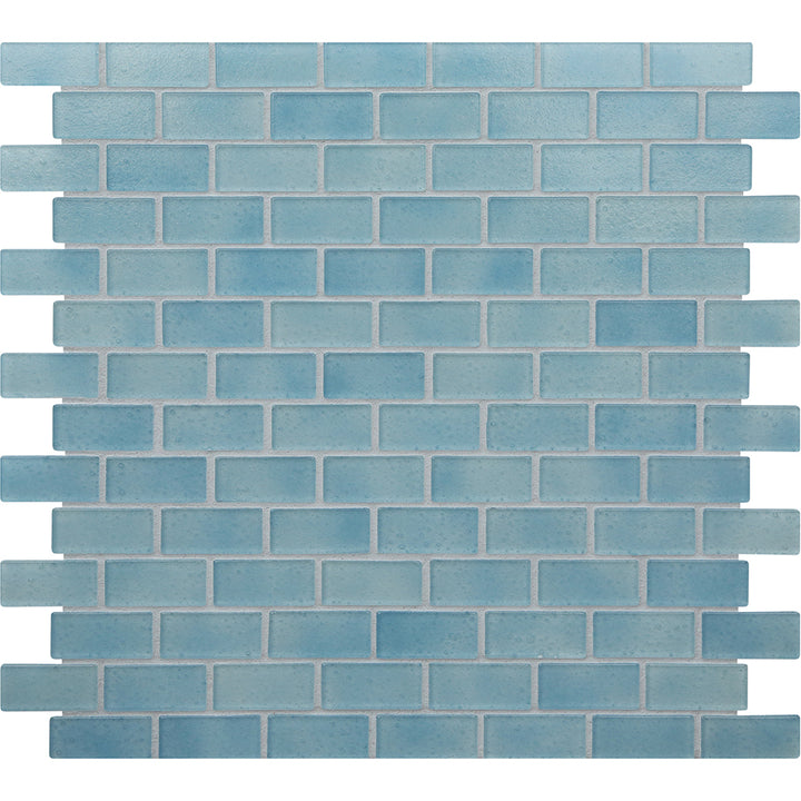 Angelite Natural 3/4" x 1-5/8" Glass Pool Tile | Murrine Mosaics