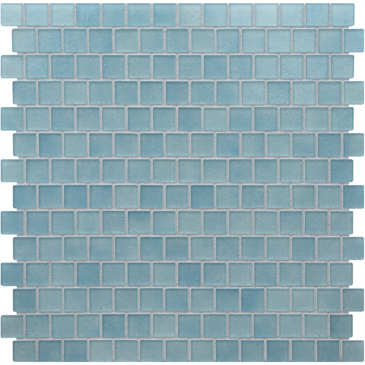 Angelite Natural, 3/4" x 3/4" Glass Pool Tile | Murrine Mosaics