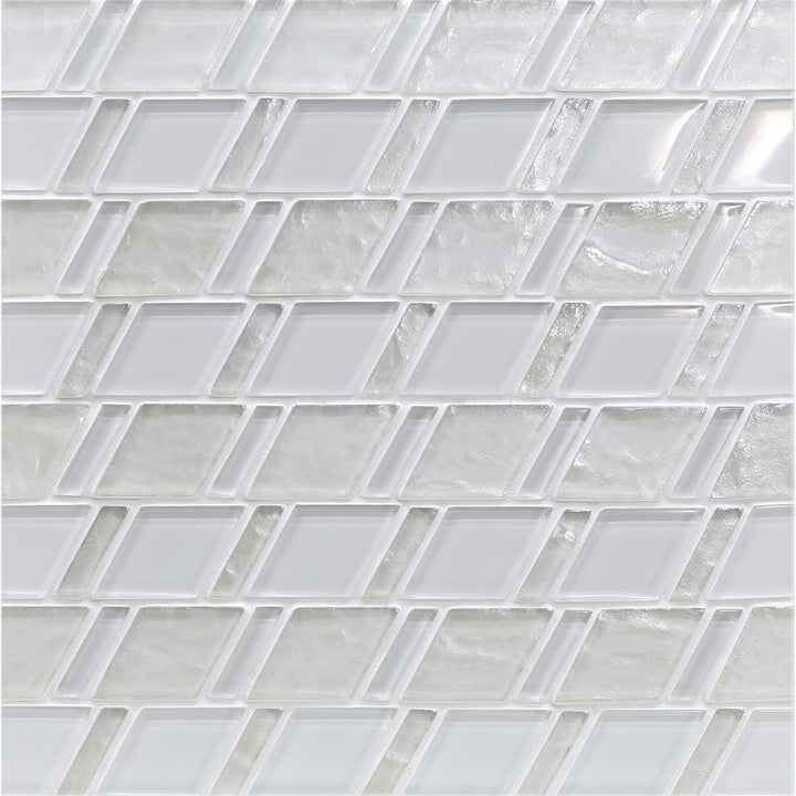 Mist Mixed Glass Pool Tile | Murrine Mosaics