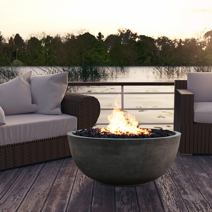 Moderno 1 Fire Bowl | Gas Fire Pit