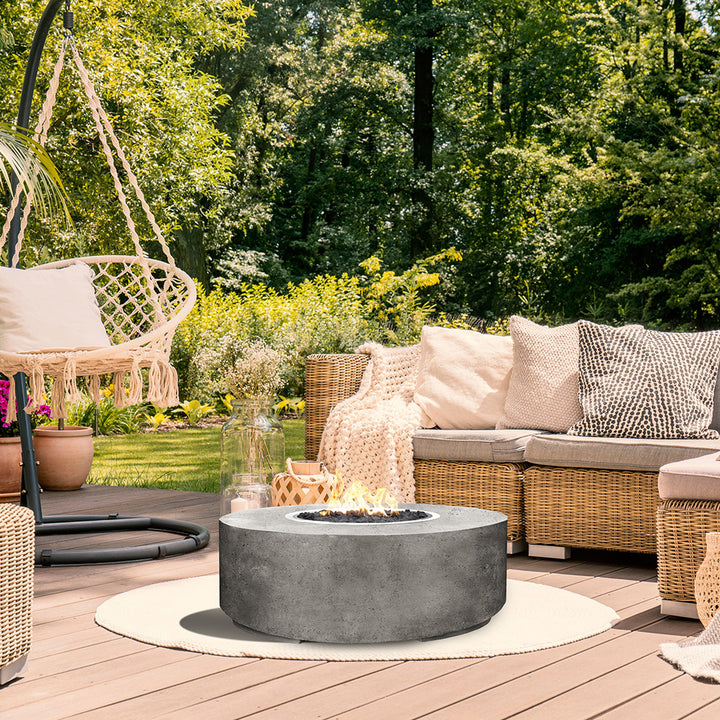 Prism Hardscapes Rotondo Fire Bowl | Outdoor Gas Fire Pit