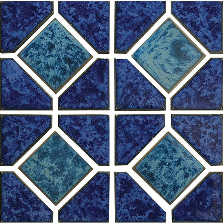 Pacific Blue Akron, 6 x 6 Tile, POWPLDR641SPT