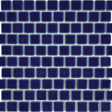 POWPLHM110PT Aquatica Royal Blue, 1" x 1" - Porcelain Pool Tile