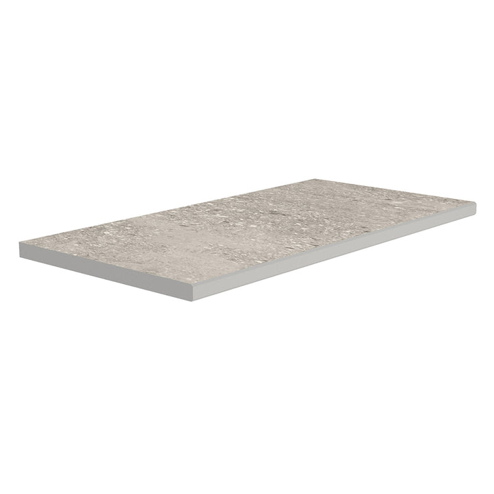 Gray, 12" x 24" | 2CM Porcelain Pool Coping | U.S. Porcelain Pavers