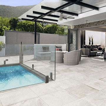 Bianco, 24" x 24" 2CM | Outdoor Paver | U.S. Porcelain Pavers