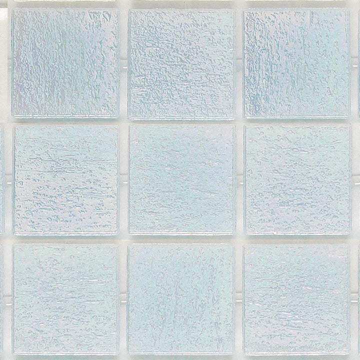 735 Arctic Glow, 3/4" x 3/4" - Glass Tile