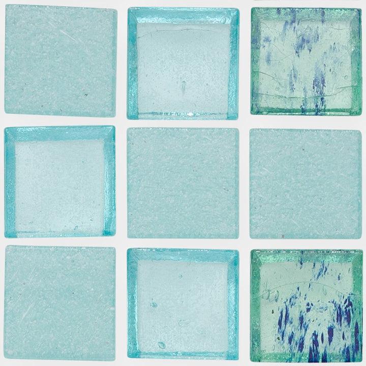 Malibu, 1" x 1" - Glass Tile