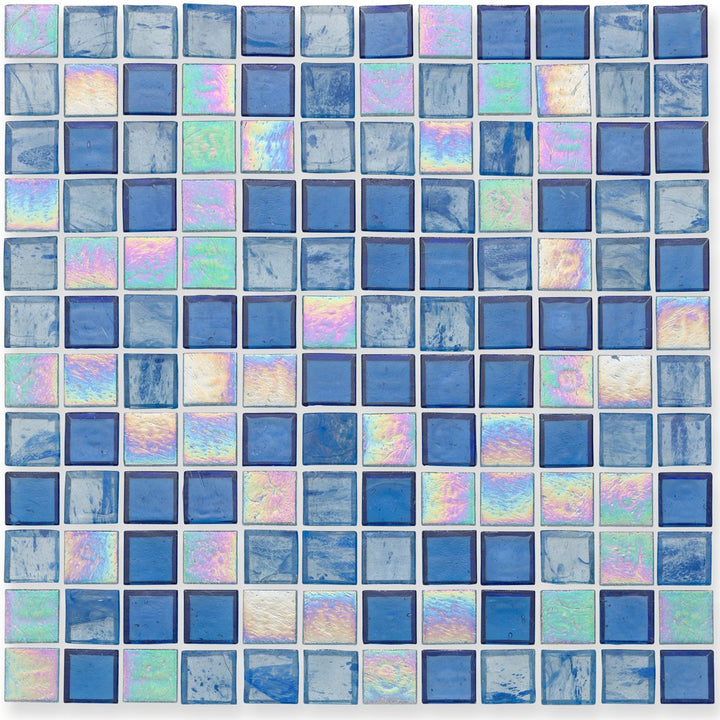 Ripple, 1" x 1" - Glass Tile