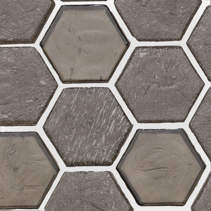 Northern, Hexagon Mosaic - Glass Tile