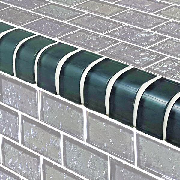 TRIM-GG82348K8 Trim Graphite Artistry in Mosaics