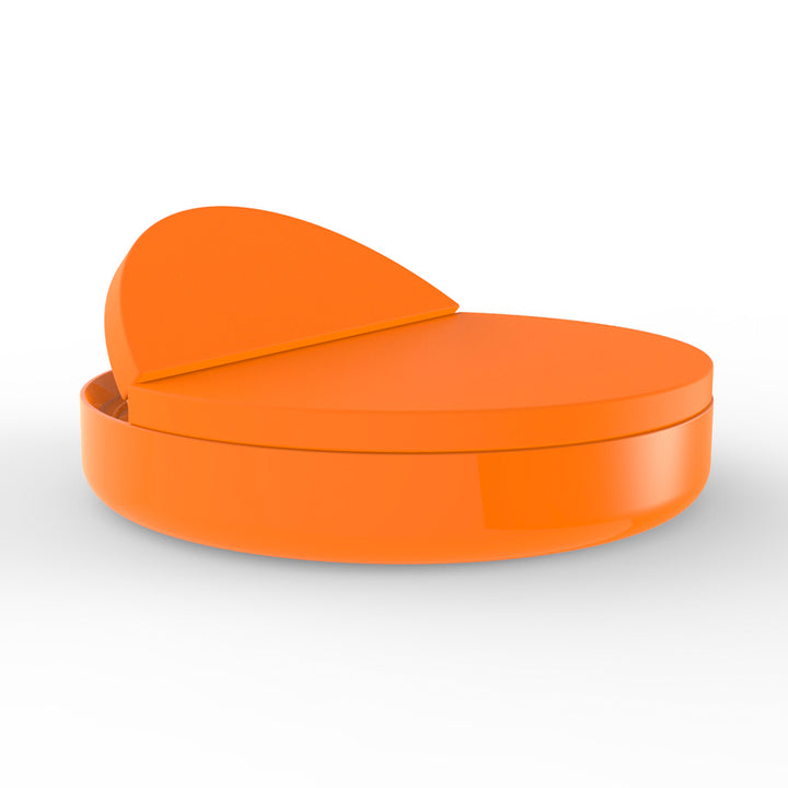 ULM DAYBED WITH RECLINING BACKRESTS ORANGE, 54181-ORANGE, VONDOM Luxury Outdoor Furniture