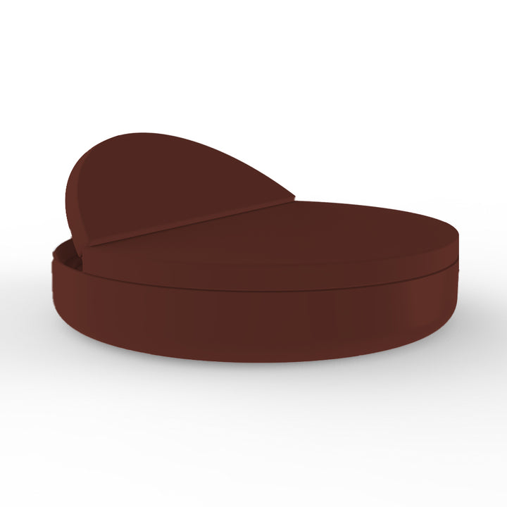 ULM DAYBED WITH RECLINING BACKRESTS PURJAI RED, 54181-PURJAI RED, VONDOM Luxury Outdoor Furniture