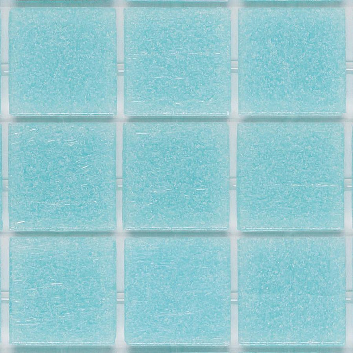 121 Light Sky Blue, 3/4" x 3/4" - Glass Tile