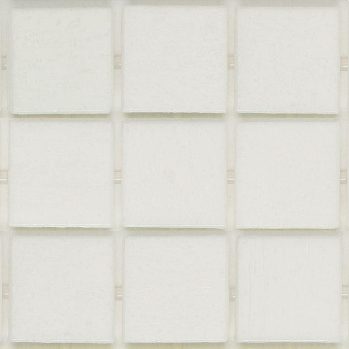 160 White, 3/4" x 3/4" - Glass Tile