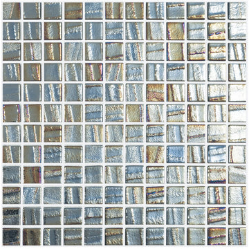 AQUA OCEAN - Laguna Ocean, 1" x 1" Vidrepur Glass Mosaic Tile