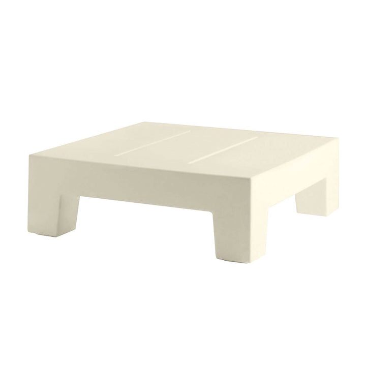 Vondom | Luxury In-Pool and Patio Furniture |  JUT SUN CHAISE TABLE, ECRU, 44405-ECRU