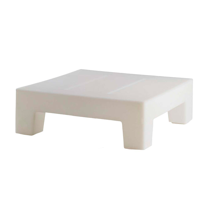 Vondom | Luxury In-Pool and Patio Furniture |  JUT SUN CHAISE TABLE, ICE, 44405-ICE