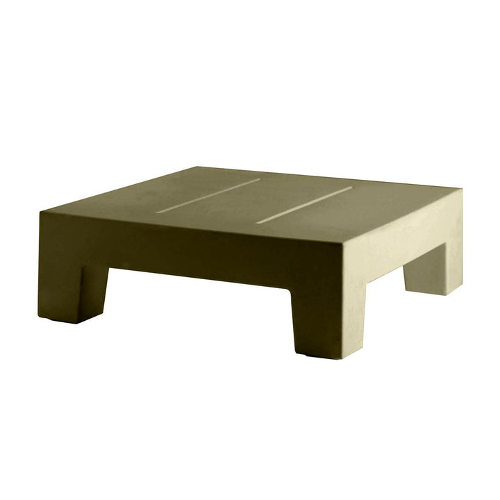 Vondom | Luxury In-Pool and Patio Furniture |  JUT SUN CHAISE TABLE, KHAKI, 44405-KHAKI