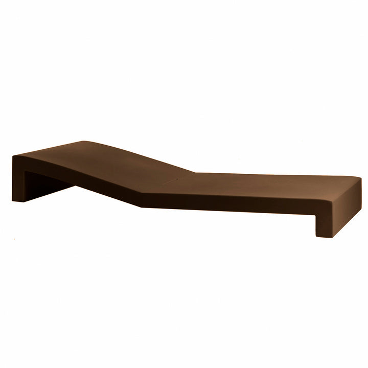 Vondom | Luxury In-Pool and Patio Furniture |  JUT SUN CHAISE, BRONZE, 44404-BRONZE