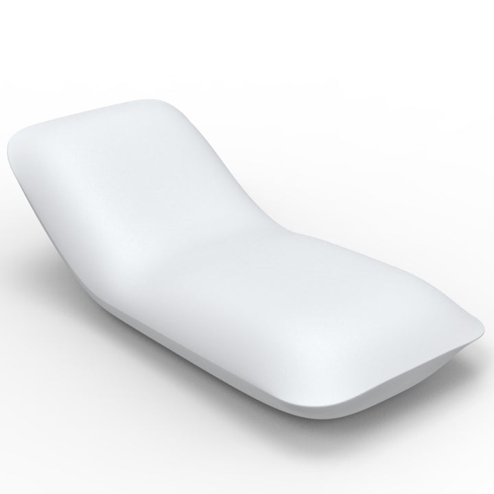 Vondom | Luxury In-Pool and Patio Furniture |  PILLOW SUN LOUNGER, WHITE, 55013-WHITE