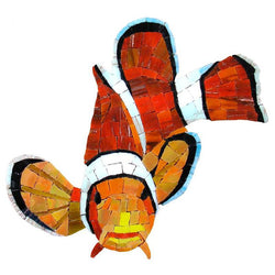 Clownfish | G-CFS | Glass Pool Mosaic by Artistry in Mosaics – AquaBlu ...