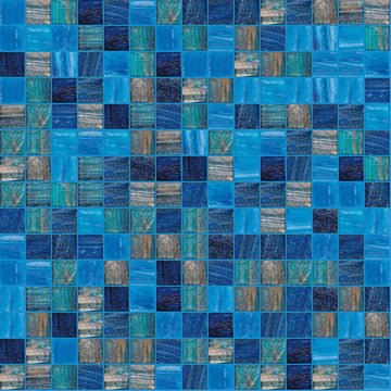 Dynamic Mix, 3/4 x 3/4 Mosaic Tile | TREND Glass Mosaic Tile