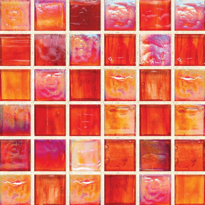 Carnelian, 1" x 1" | JI0359 | Hirsch Mosaic Glass Tile